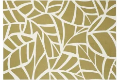 Miliboo Wendeteppich innen außen cremeweiß und grün 160 x 230 cm GARANCE* Teppiche|Alle Dekoration